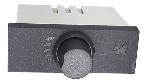 Módulo Regulador De Luz Gris C/ Perilla Apto Led Cambre 8938 0