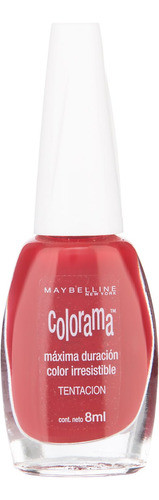 Pack X 6 Unid. Esmalte Maybelline  Cremoso Tentaci Colorama 0