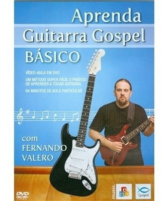 Dvd Aprenda Guitarra Gospel Básico 0