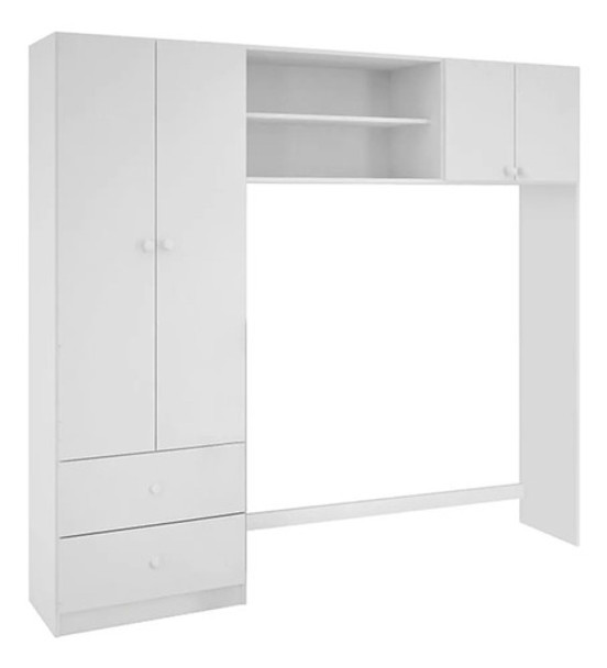 Quarto Do Bebê Encanto Modulado Berço Guarda-roupa Cômoda 0