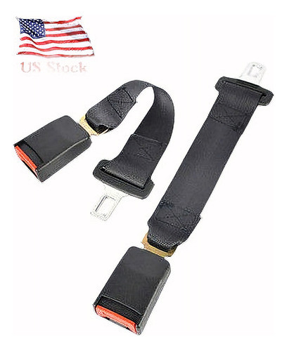 2 Unids Universal 14  Extensión Del Cinturón De Seguridad De 0