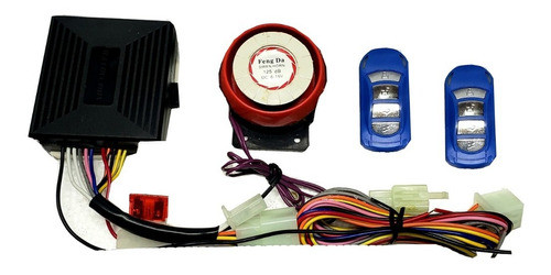 Sistema De Alarma C/remoto Para Moto 0