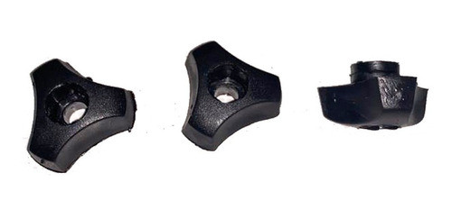 50 Tuercas Mariposa Plasticas Para Tuerca De 1/4 Sin Tuercas 0