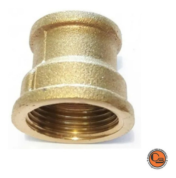 Cupla Reducción Bronce Rosca Hembra Diam 2 X 3/4 Pulgada 0 Cupla Reducción Bronce Rosca Hembra Diam 2 X 3/4 Pulgada 0