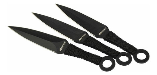 Cuchillo De Lanzamiento Nakata 3 Piezas Táctico Dorado 0