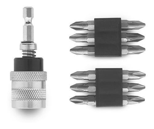 Adaptador Phillips Para Taladro Con 12 Puntas Bremen® 7293 0