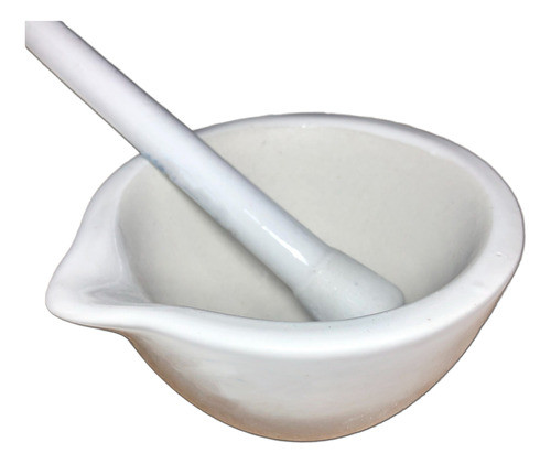 Gral (almofariz) De Porcelana C/pistilo 180ml 0