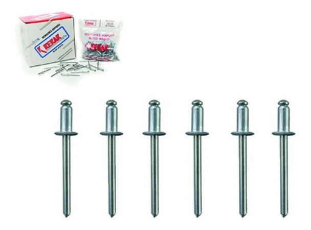 Remaches Rápidos De 3,5x10mm En Caja De 1000 Unidades Rerar 0