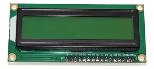 Display Lcd 1602 Verde, Hd44780 + Módulo I2c Nuevo 0