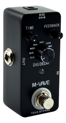 M-vave Dig Delay Pedal De Efeito De Guitarra Com Atraso Digi 0