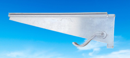 6 Ménsulas De Aluminio De 23.5 Cms Regulable Estantes 0