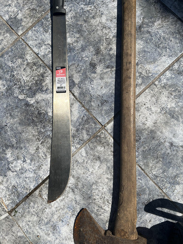 Hacha Grande - Machete De Jardin , Para Desmalezar 0