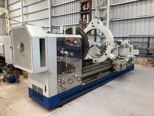 Torno Taurus Trd 130 - Doble Plato Pasaje Husillo 153 Mm 0