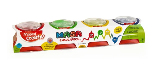 Maped 28257 Set Masa 120grs. X4 0