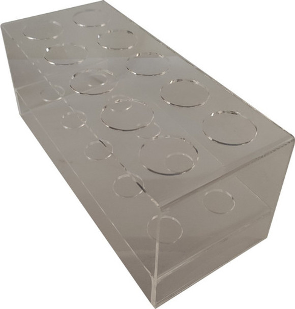 Suporte 10 Furos 2,83cm Diâmetro Para Tubetes De  15cm 0