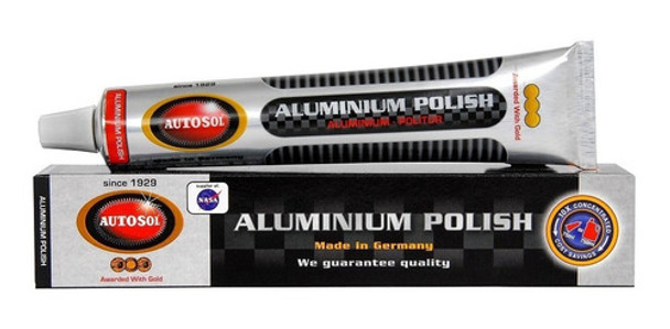 Autosol Metal Polish Polidor Aluminio Limpeza Brilho 0