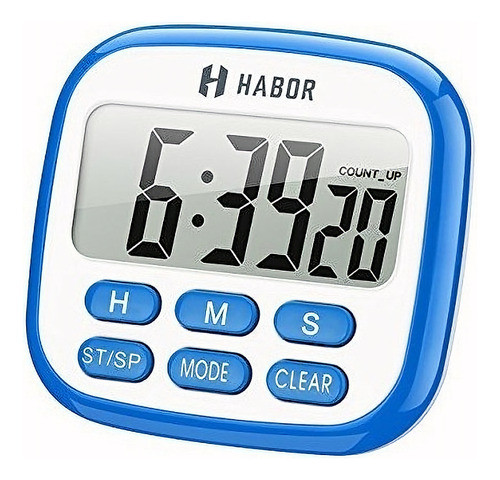 Habor Digital Kitchen Timer Clock Temporizador De Cocina Mul 0