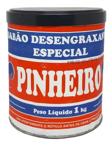 Pasta Lavar Mãos Especial Pinheiro Desengraxante 1kg 0