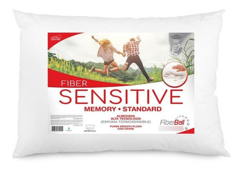 Almohada Fiberball Inteligente Viscoelástica Sensitive 60x40 0