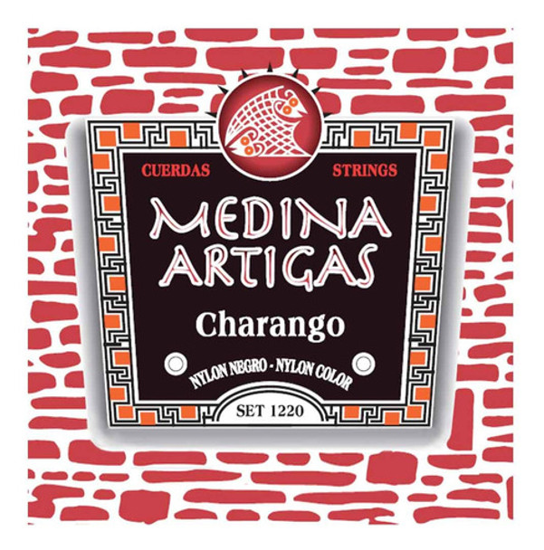 Encordado Charango Medina Artigas Nylon Negro 1220 0 Encordado Charango Medina Artigas Nylon Negro 1220 0