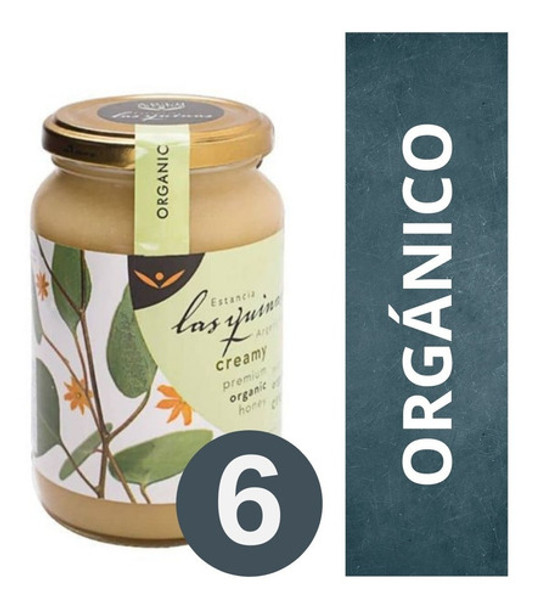 Miel Orgánica Estancia Las Quinas Cremosa Pack 6 X 500 Gr 0