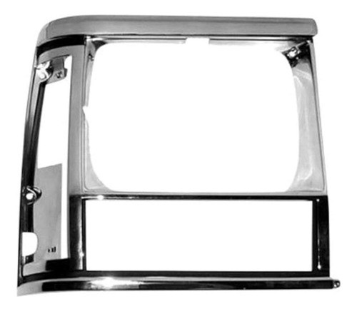 Aro De Faro Jeep Cherokee 1997 98 99 00 01 Cromado. 0
