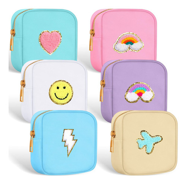 Paquete De 6 Bolsas De Maquillaje Con Parches De Preparacion 0