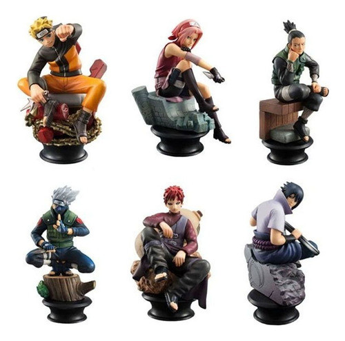 Kit Pvc Naruto - 6 Piezas 0