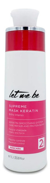 Progressiva Supreme Mask Keratin Let Me Be - Passo 2 - 1l 0 Progressiva Supreme Mask Keratin Let Me Be - Passo 2 - 1l 0