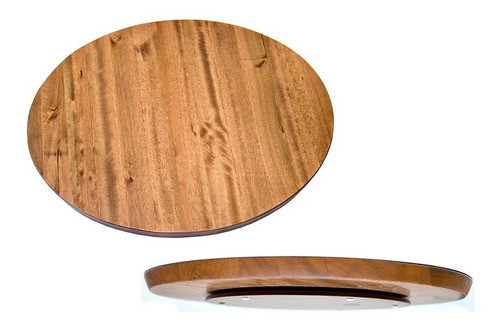 Prato Giratório Para Mesa 60cm Madeirado Mel 0