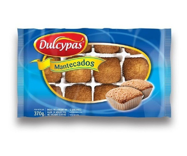 Mantecados Dulcypas 370gr - Oferta Venta X Caja X 10u 0
