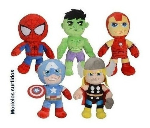 Peluche Vengadores X1 Marvel Varios Modelos Wabro 6946 0