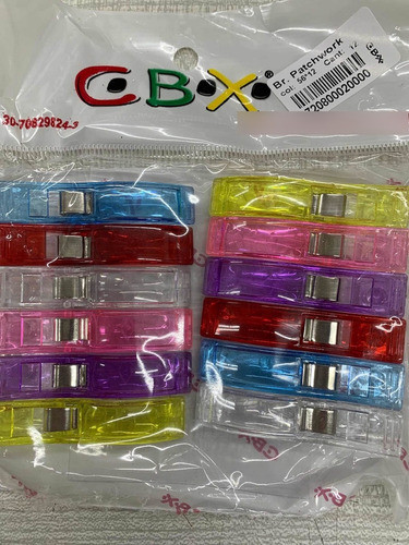 Broche Patchwork Packbx 12 Unidades 5 Cm De Largo. 0