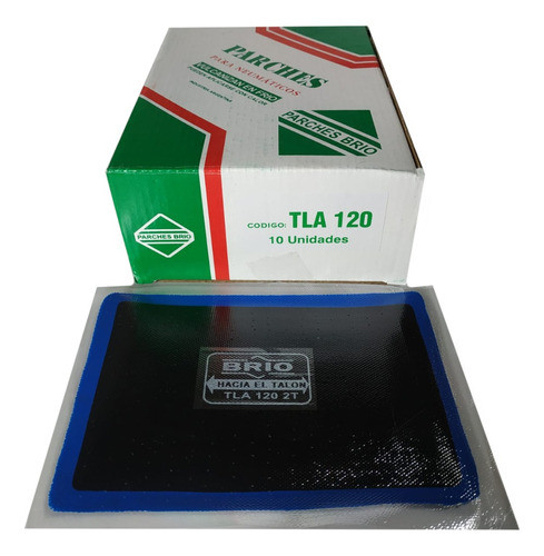 Parche Brio Para Cubierta De Camion Tractor Tla-120 80x120mm 0
