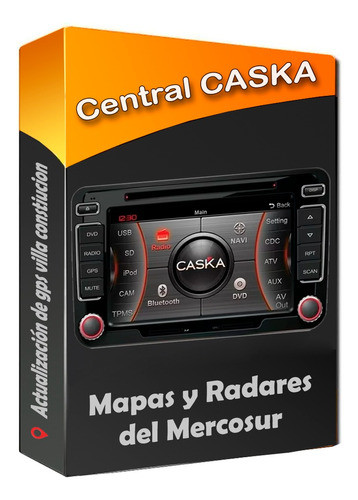 Actualización De Estereo Caska Wince Mapas Igo 0