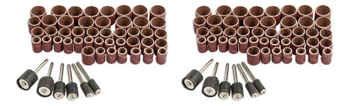 102 Peças De Lixa Ring Grinding Sandpaper Roll Metal Derusti 0