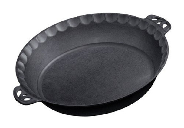 Camp Chef Verdaderos Sazonados Hierro Fundido Pie Pan 10  Ci 0