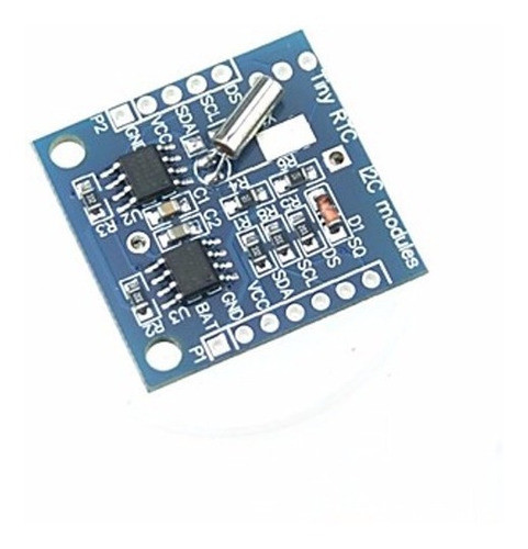 Reloj Tiny Rtc Ds1307 + Memoria Eeprom 24c32 Arduino Nubbeo 0