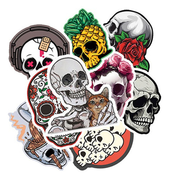 Pack Stickers Calaveras Calcomanias Apum 0 Pack Stickers Calaveras Calcomanias Apum 0