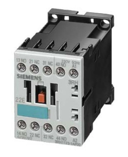 Contactor Auxiliar 4 Na 230v Ac S00 Siemens 3rh1140-1ap00 0