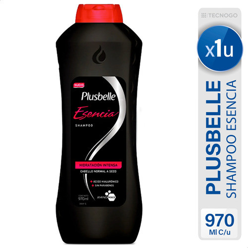 Shampoo Plusbelle Esencia Hidratacion Intensa Sin Parabenos 0