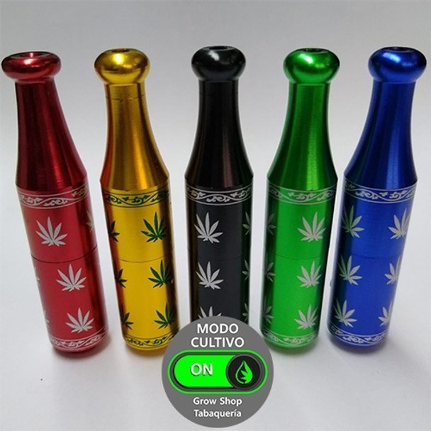 Turbina Pipa Metálica Deluxe Con Filtro - Modo Cultivo Grow 0 Turbina Pipa Metálica Deluxe Con Filtro - Modo Cultivo Grow 0