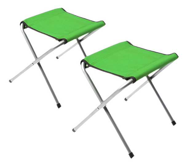 2 Pc Portable Campamento Plegable Sillas Al Aire Libre Tabur 0