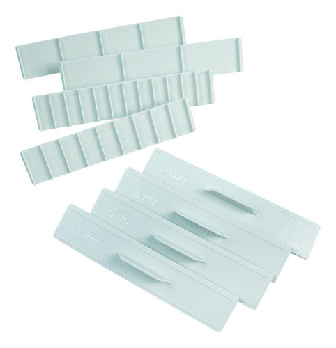 8x Medida De Cozimento De Bolo, Régua Divisor De Bolo, 0