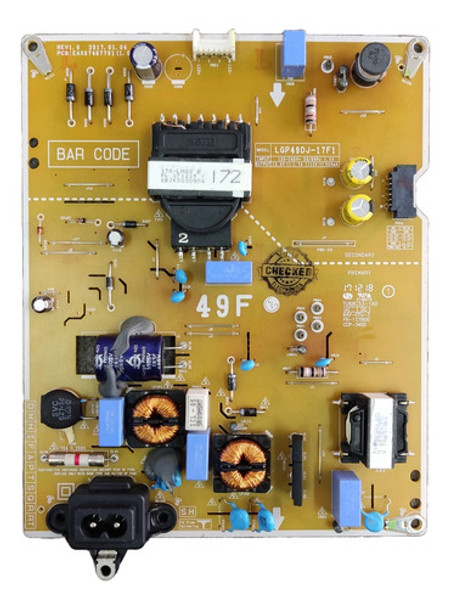 Fuente Alimentacion LG Lgp49dj-17f1 Varios Modelos 0