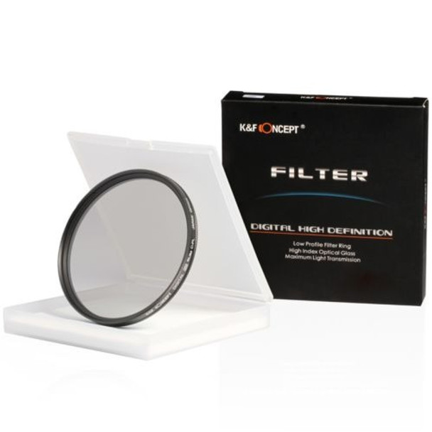 52 Mm Super Slim Cpl Polarizador Circular Cir-pol Filtro De 0