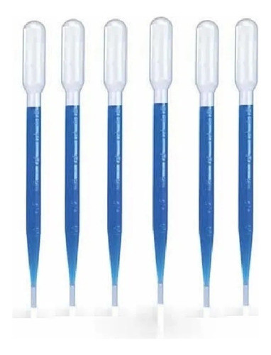 Pipeta Pasteur 3ml Plástica Caixa 500 Unidades 0