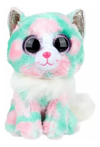 Brinquedo De Pelúcia Ty Gata Gatinha Zoiuda C/olhos De Vidro 0