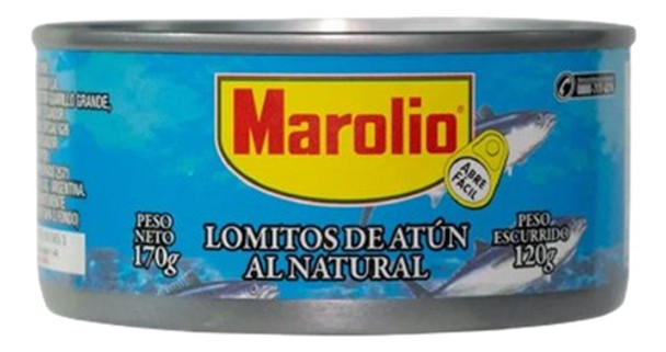 Pack Atún Lomitos Al Natural Marolio 170g X 12u - Dh Tienda 0
