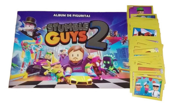 Stumble Guys 2  |  Album Completo Con Las 180 Figus A Pegar 0